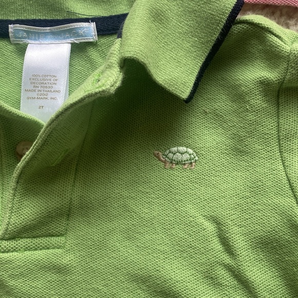 3 x Janie and Jack Polos size 2T - Spring Colors! - Picture 2 of 5